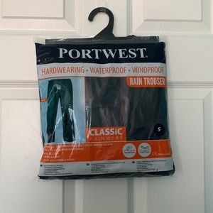 portwest rain trousers small